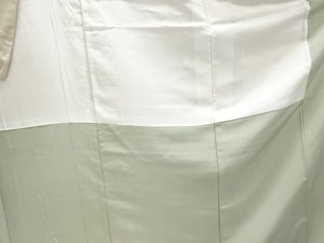  作家物　流水に枝花模様刺繍一ツ紋訪問着